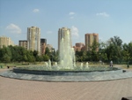 фонтан в городском парке