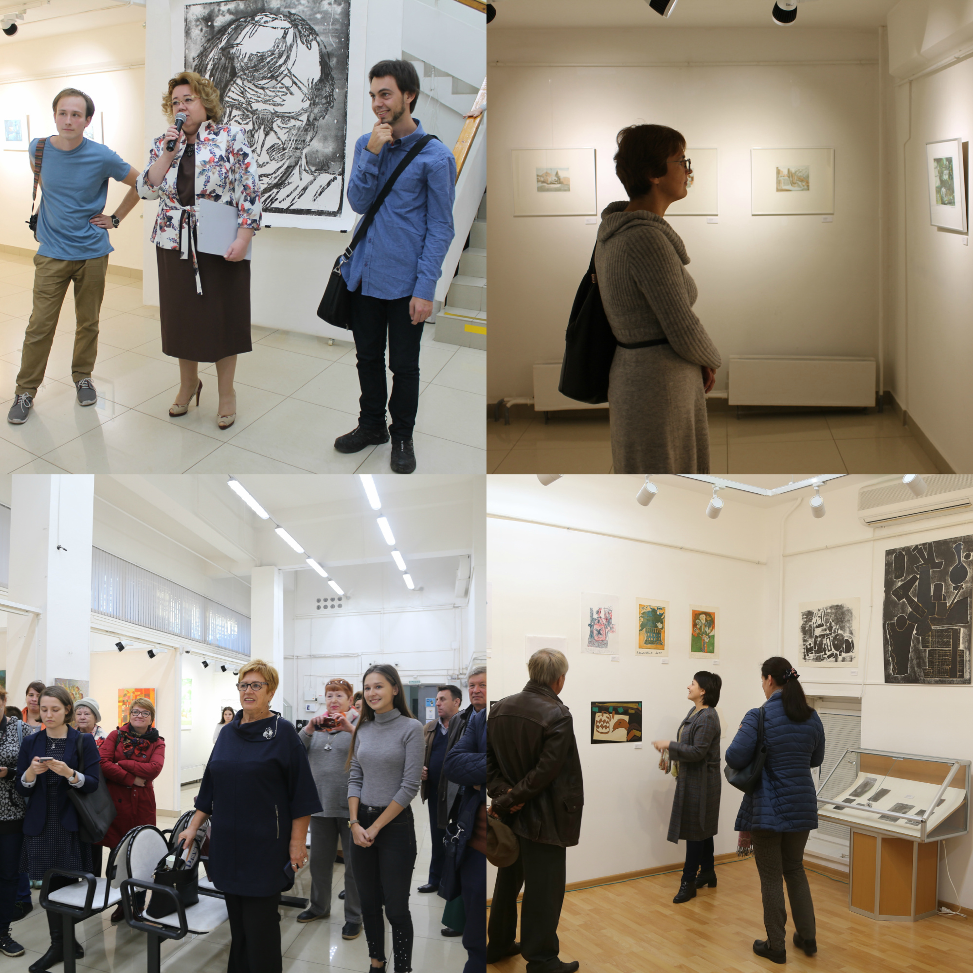 27 сентября 2018 - «Выставка графики Александра Лаптева и Даниила Федина»
